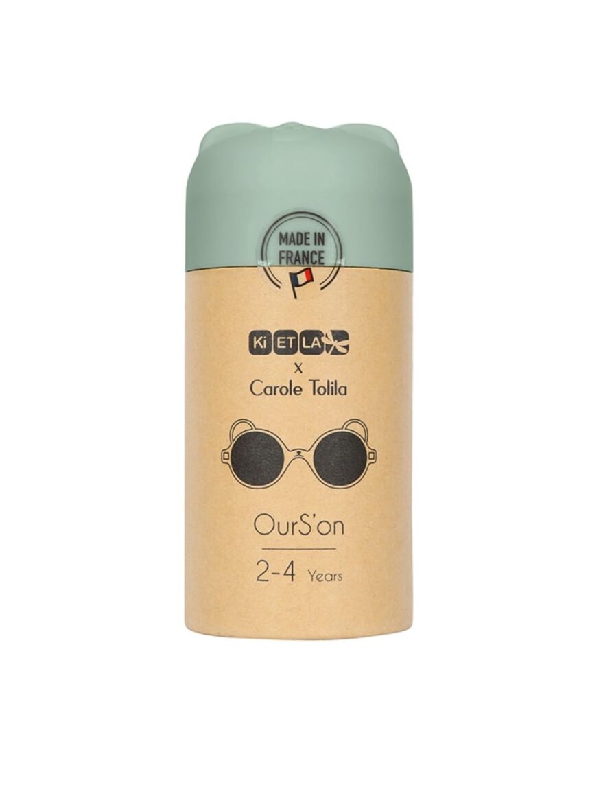 Kietla γυαλιά ηλίου ourson 2-4 ετών almond green - kietla