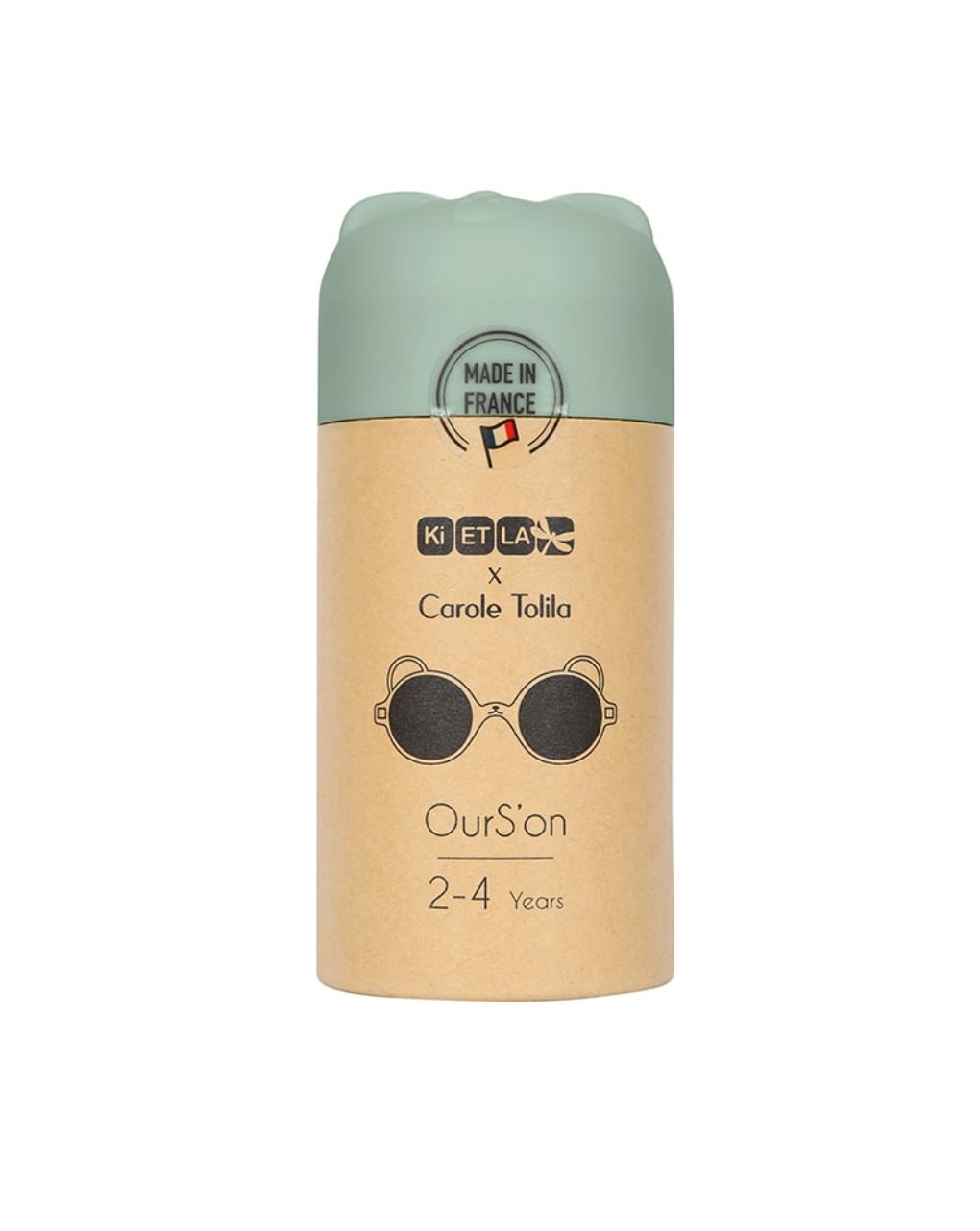 Kietla γυαλιά ηλίου ourson 2-4 ετών almond green - kietla