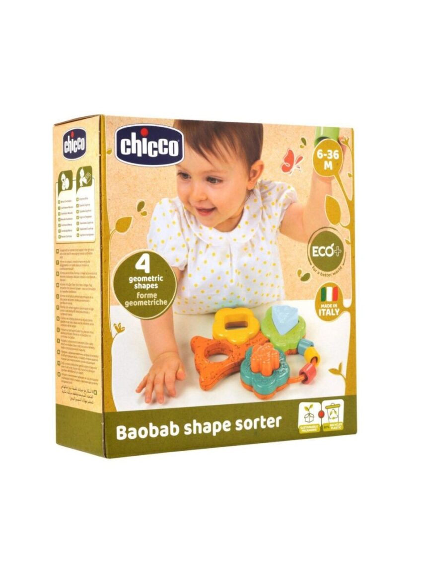 Chicco eco+ σειρά το δέντρο της ζωής με σχήματα y02-10493-00 - Chicco