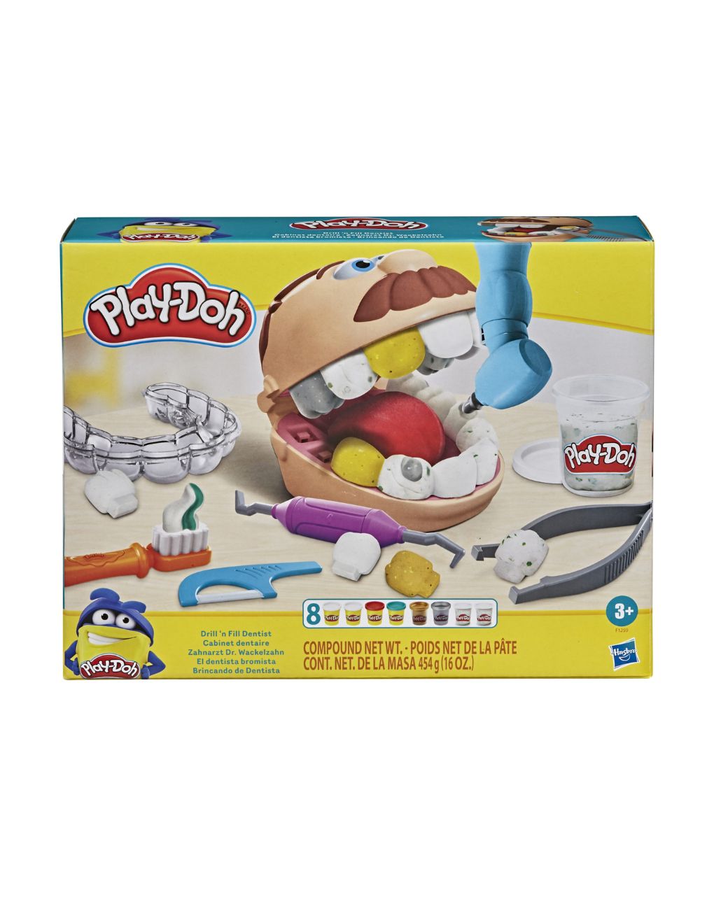 Play-doh drill n fill dentist οδοντίατρος f1259 - Play-Doh