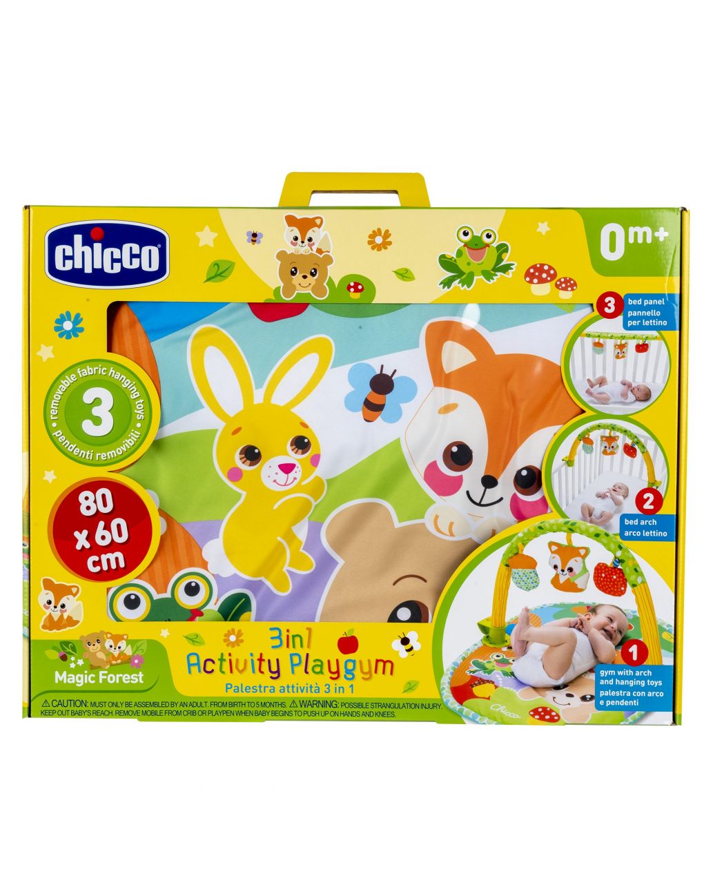 Chicco γυμναστήριο δραστηριοτήτων 3 σε 1 y02-10471-00 - Chicco