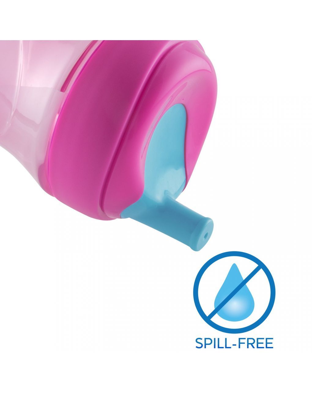 Chicco εκπαιδευτικό ποτηράκι advanced 266ml με καλαμάκι 12m+ ροζ (σχέδια) f04-06941-10-01 - Chicco