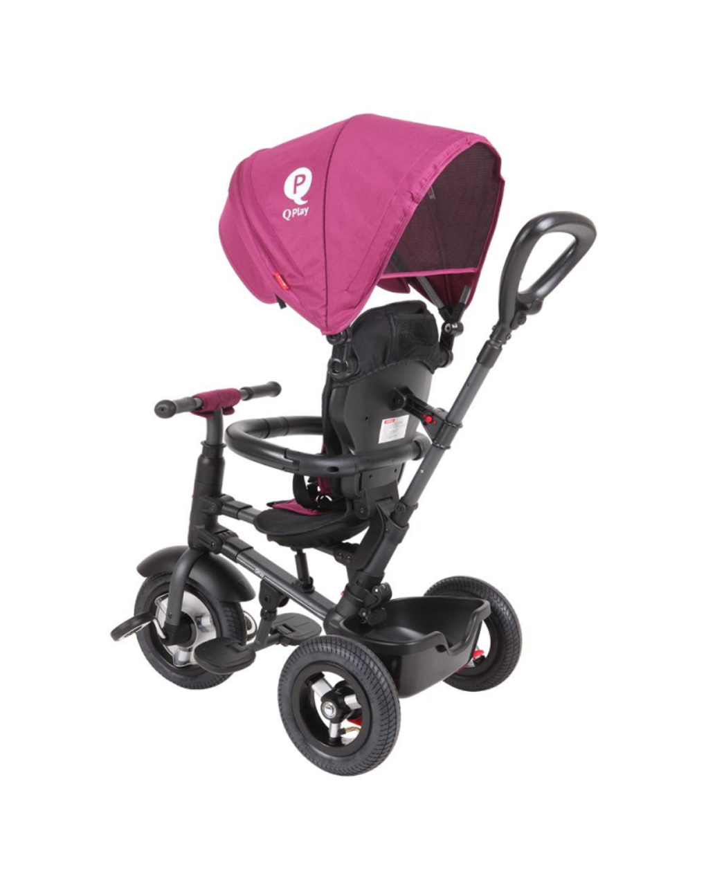 Qplay rito τρίκυκλο air wheels purple (01-1212040-05) - QPLAY