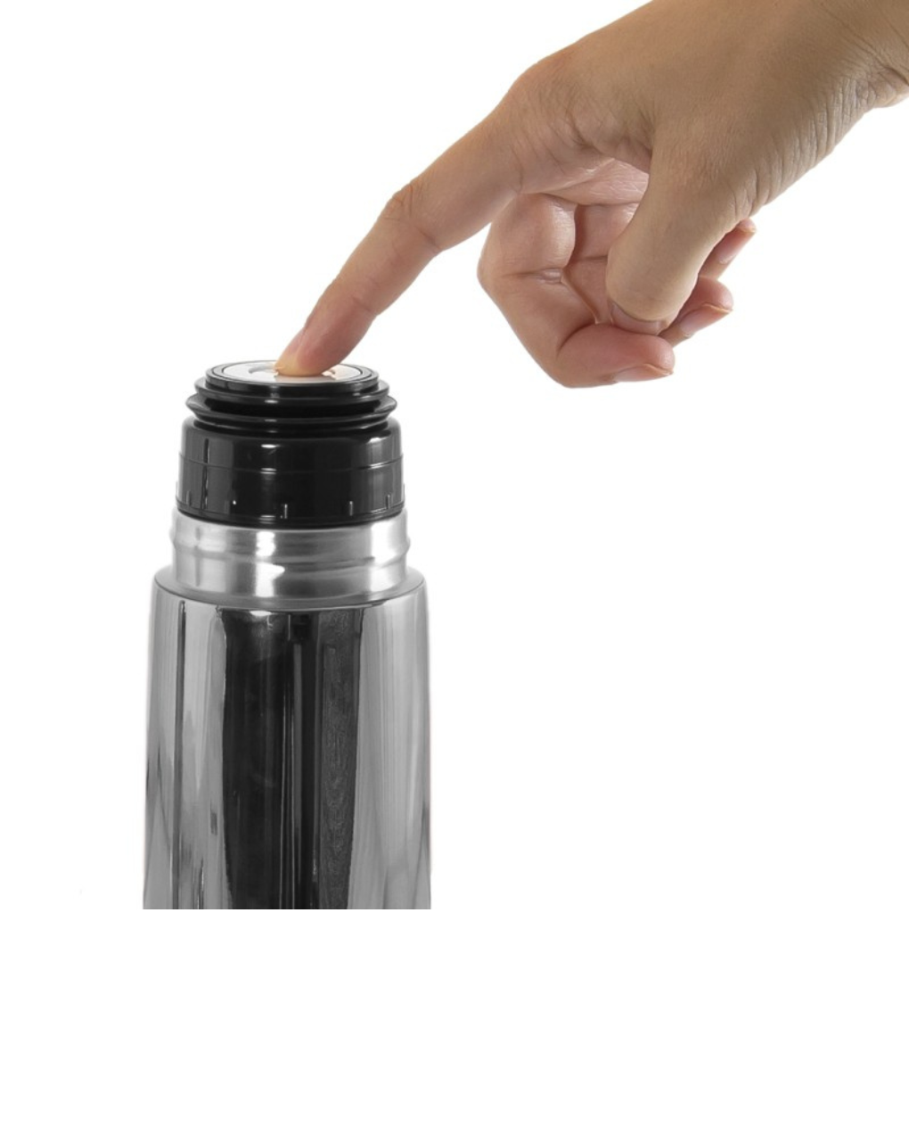 Miniland θερμός 500ml deluxe silver ml89403 - Miniland