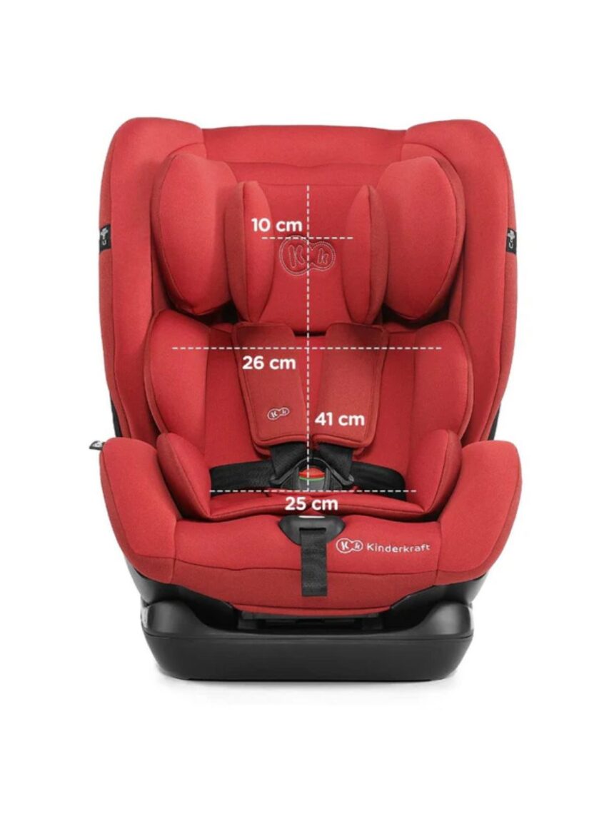 Kinderkraft κάθισμα αυτοκινήτου myway with isofix system, red - Kinderkraft
