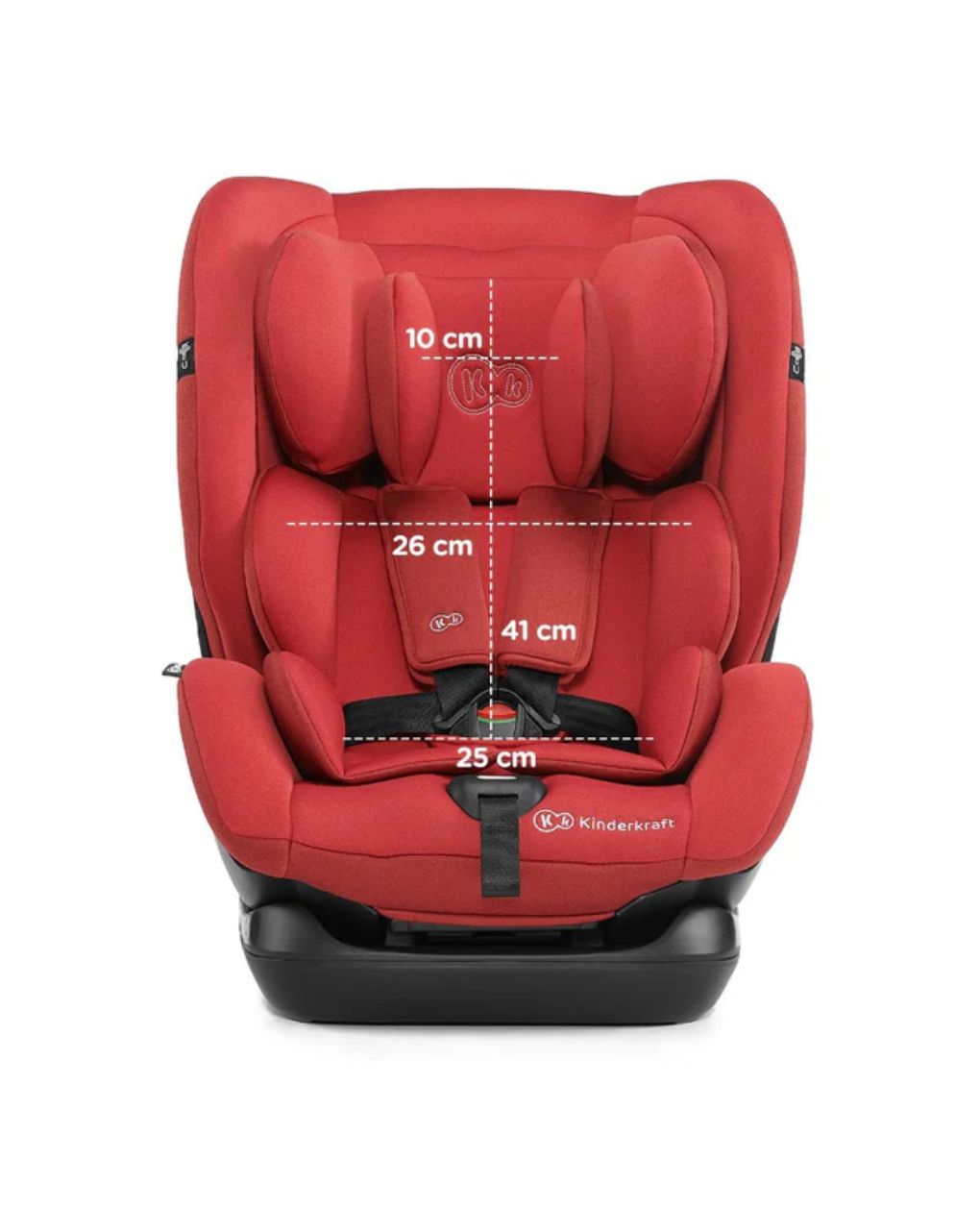 Kinderkraft κάθισμα αυτοκινήτου myway with isofix system, red - Kinderkraft