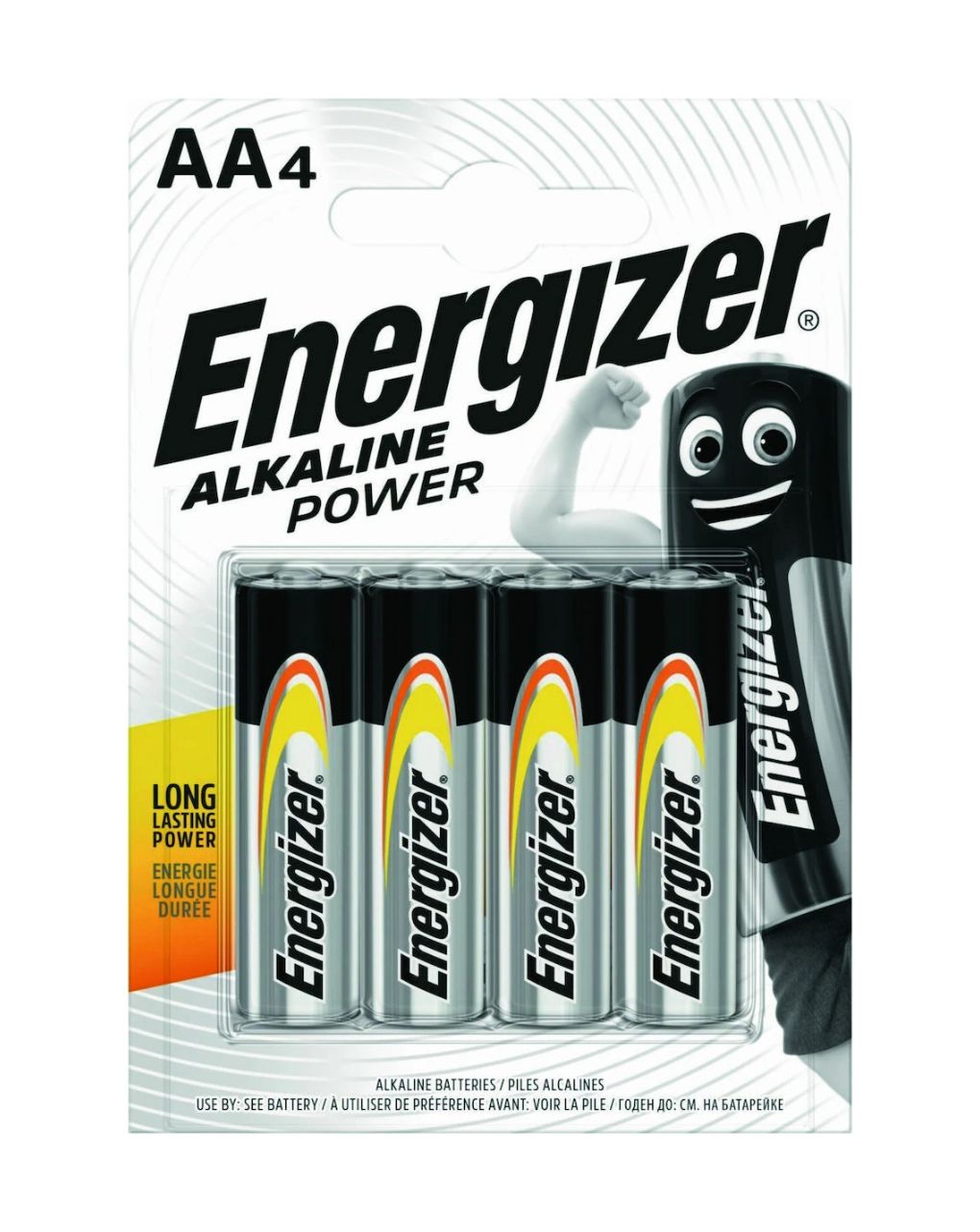 Energizer αλκαλικές μπαταρίες 4τμχ power aa bp4 f016697