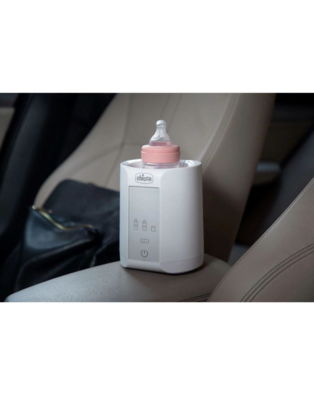 Chicco chome-travel bottle warmer θερμαντήρας μπιμπερό αυτοκινήτου e10-07389-10 - Chicco