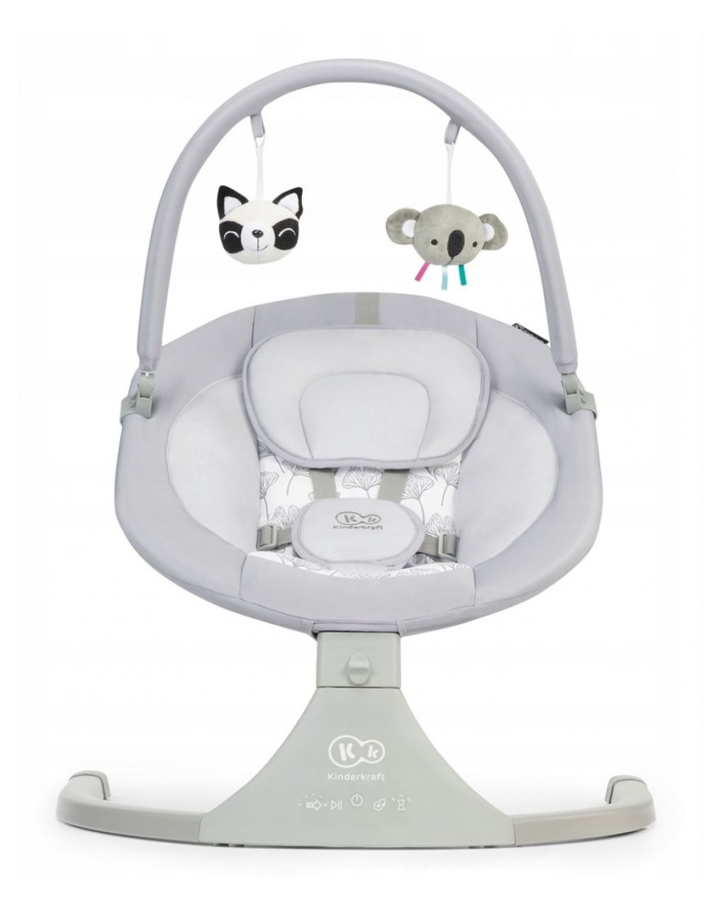 Kinderkraft relax μωρού κούνια luli grey - Kinderkraft