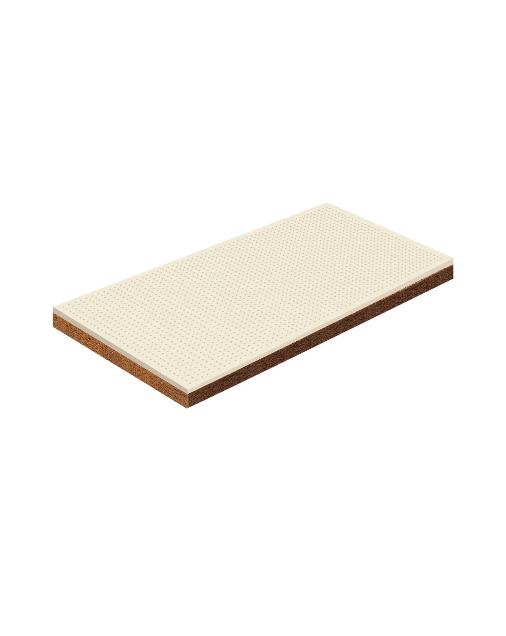 Greco strom βρεφικό στρώμα ερατώ κοκοφοίνικας latex με ύφασμα από οργανικό βαμβάκι έως 80x160cm vre.era.org.002 - Greco Strom