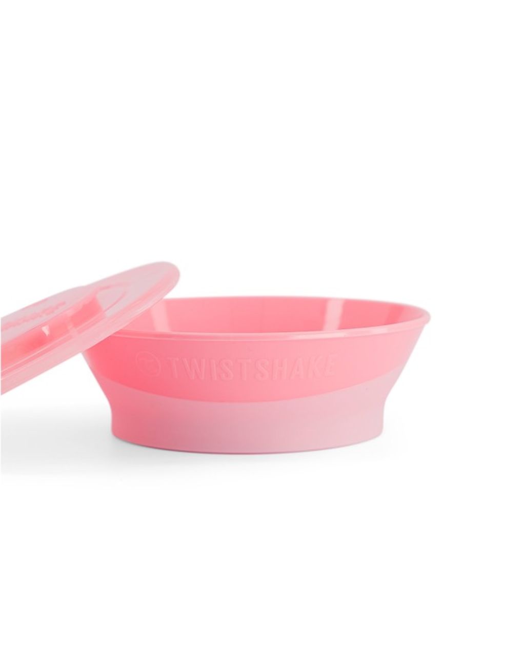 Twistshake μπολ φαγητού αντιολισθητικό 6m+ pastel pink 32-08-78149 - Twistshake