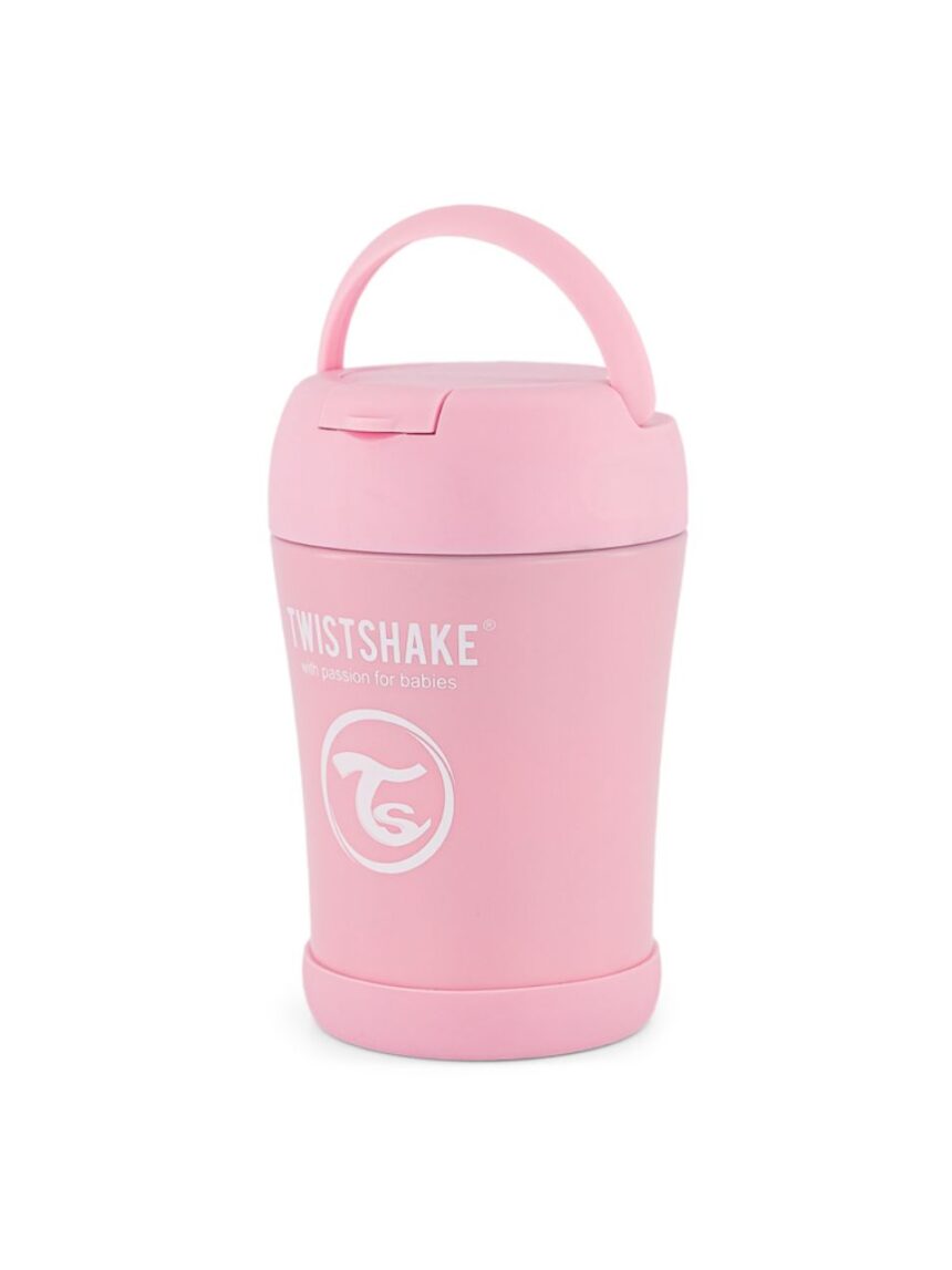 Twistshake ισοθερμικό δοχείο φαγητού 350ml pastel pink 32-08-78749 - Twistshake