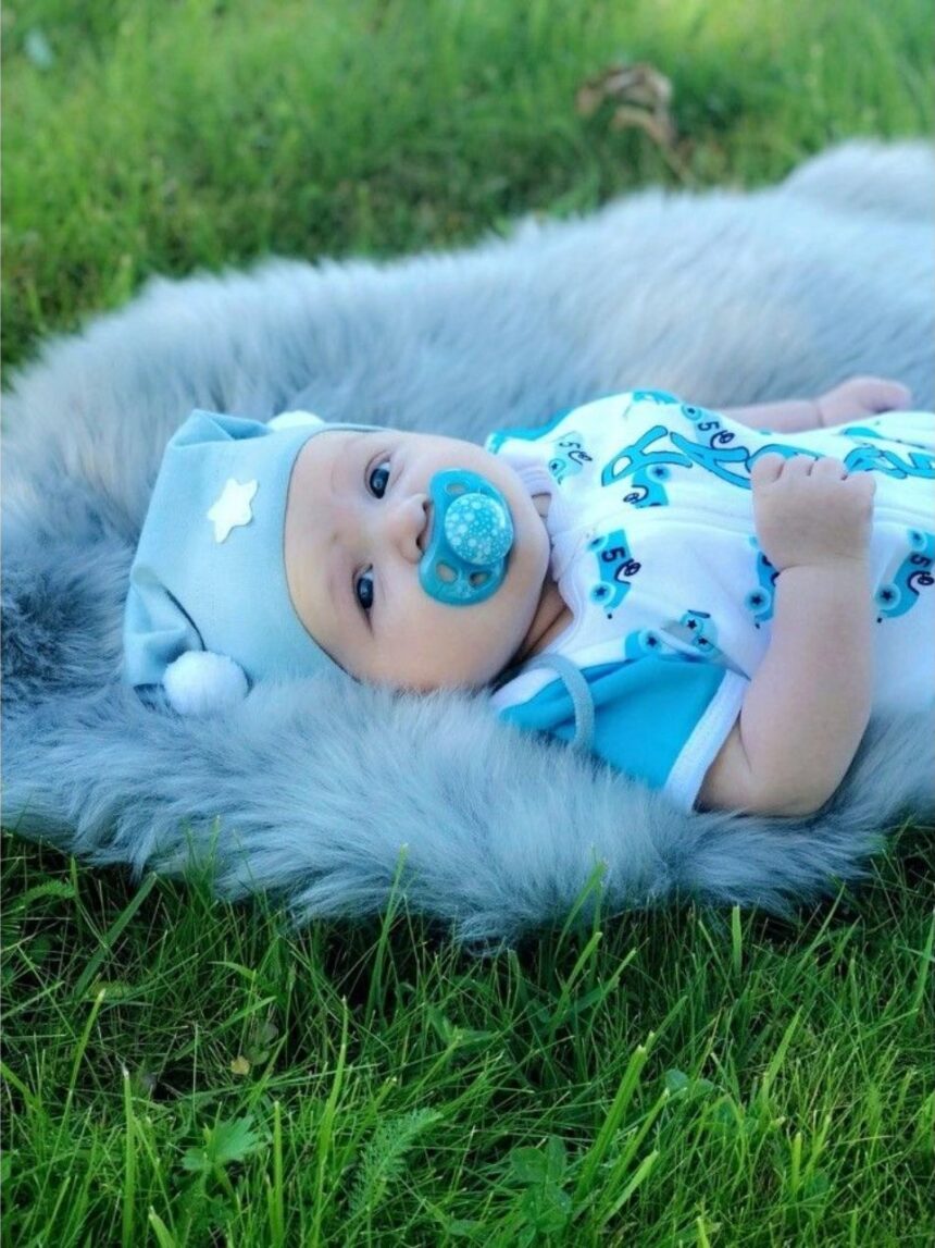 Twistshake σετ 2 πιπίλες 0-6m pastel blue green 32-08-78285 - Twistshake