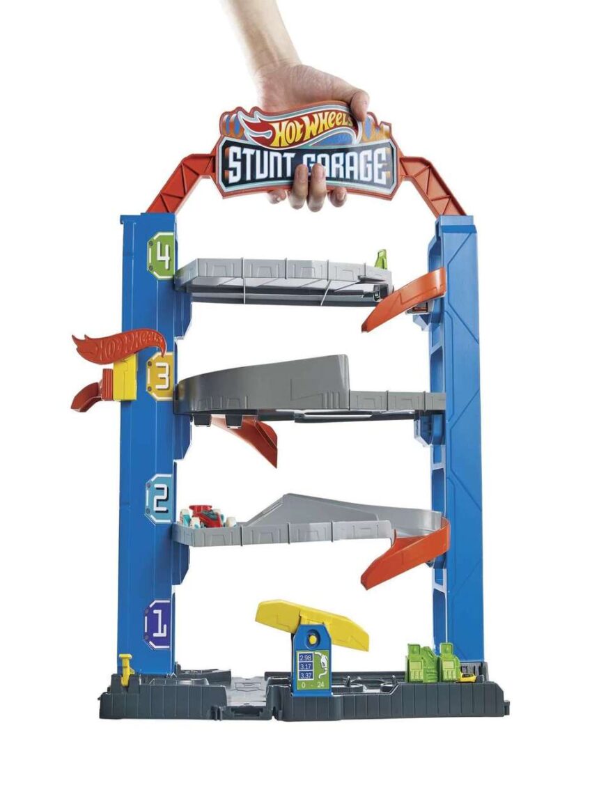 Hot wheels λαμπάδα city stunt γκαράζ play set gnl70 - Hot wheels