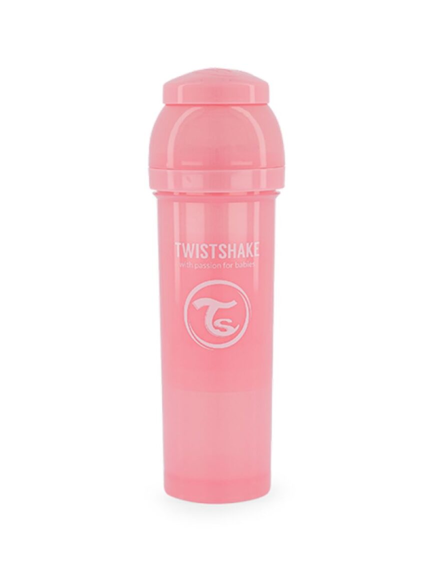 Twistshake μπιμπερό κατά των κολικών 330ml pastel pink 32-08-78261 - Twistshake