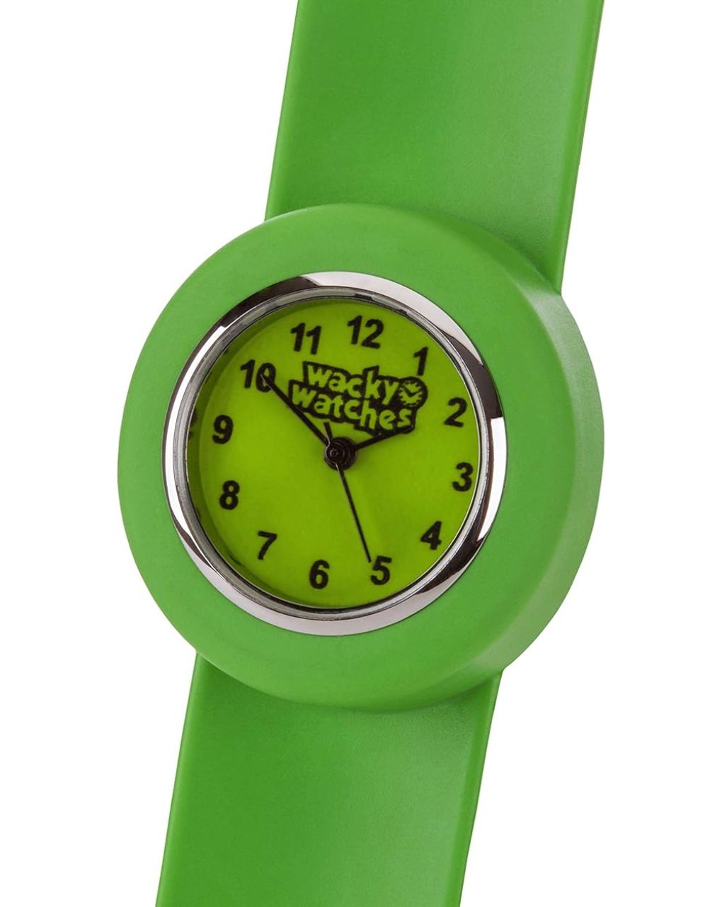 Wacky watches παιδικό ρολόι με λουράκι σιλικόνης slap πράσινο 14482281 - Wacky Watches
