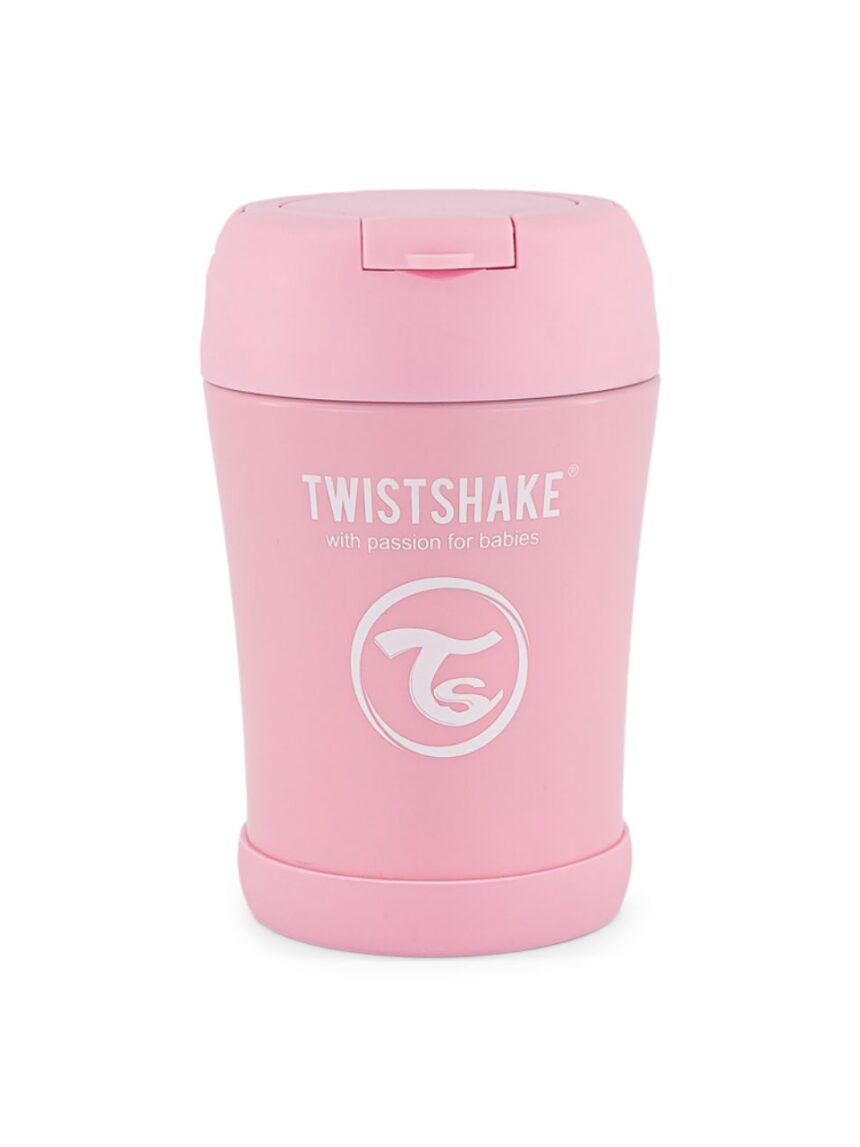 Twistshake ισοθερμικό δοχείο φαγητού 350ml pastel pink 32-08-78749 - Twistshake