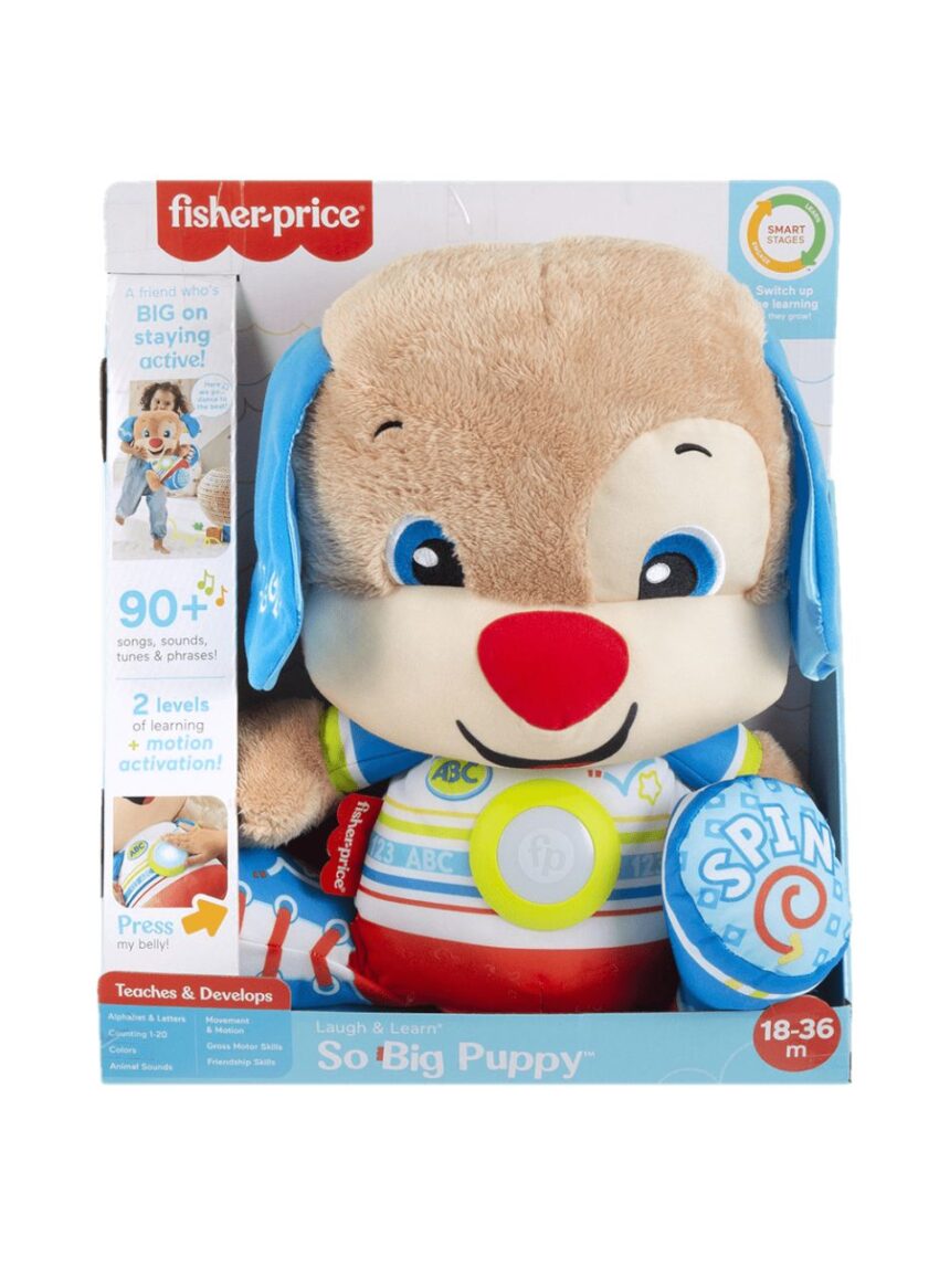 Fisher-price μεγάλο εκπαιδευτικό σκυλάκι smart stages hcj16 - Fisher-Price