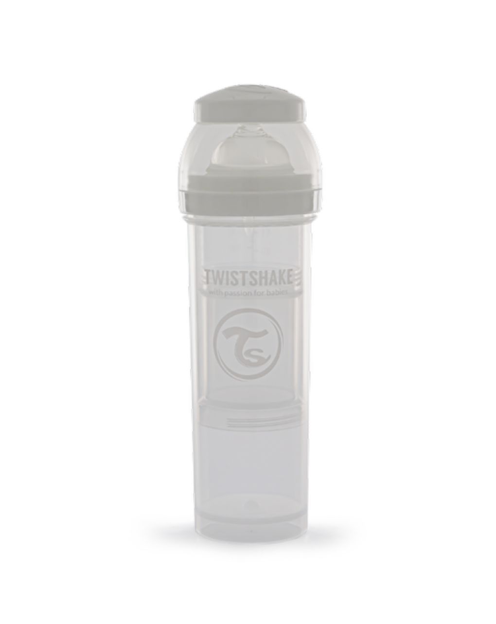 Twistshake μπιμπερό κατά των κολικών 330ml white 32-08-78018 - Twistshake