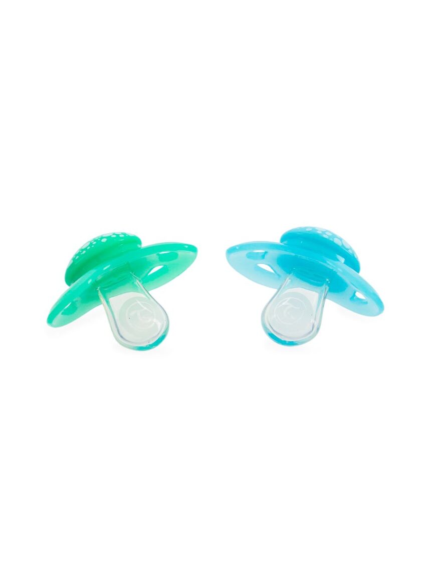 Twistshake σετ 2 πιπίλες 0-6m pastel blue green 32-08-78285 - Twistshake