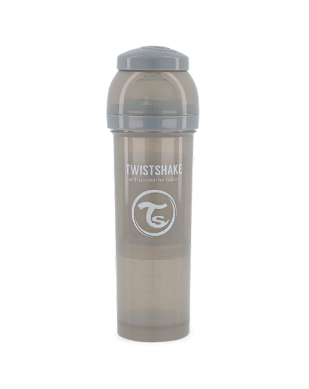 Twistshake μπιμπερό κατά των κολικών 330ml pastel grey 32-08-78266