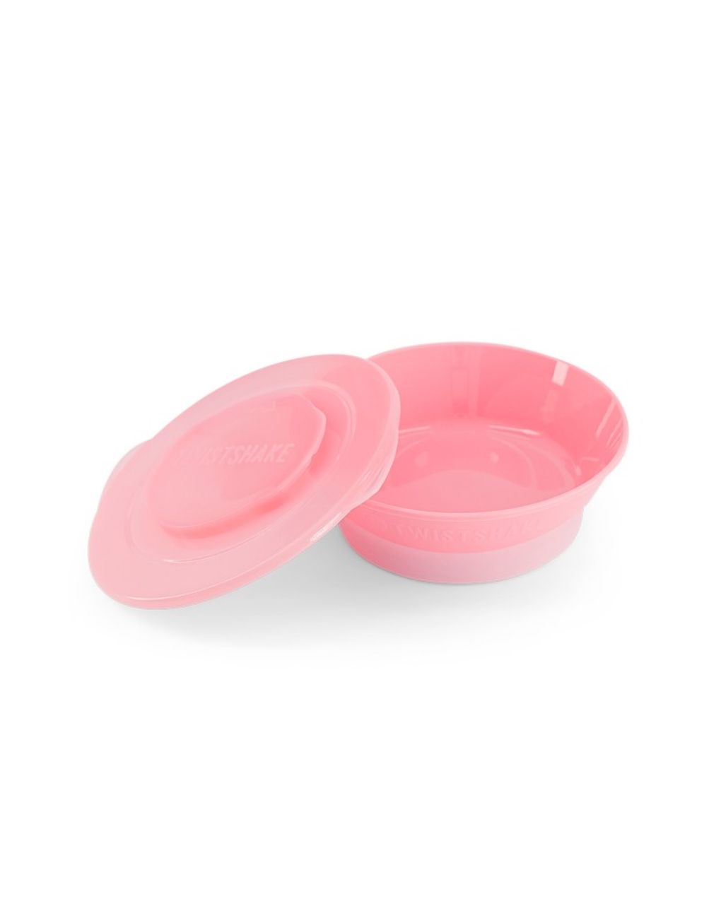 Twistshake μπολ φαγητού αντιολισθητικό 6m+ pastel pink 32-08-78149 - Twistshake