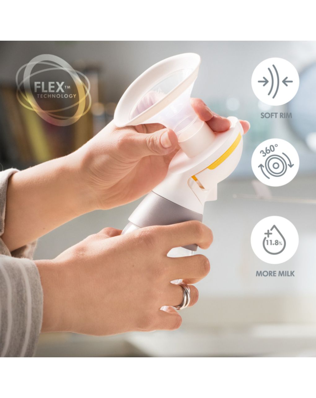 Medela επαναφορτιζόμενο ηλεκτρικό θήλαστρο solo 2-phase expression - Medela