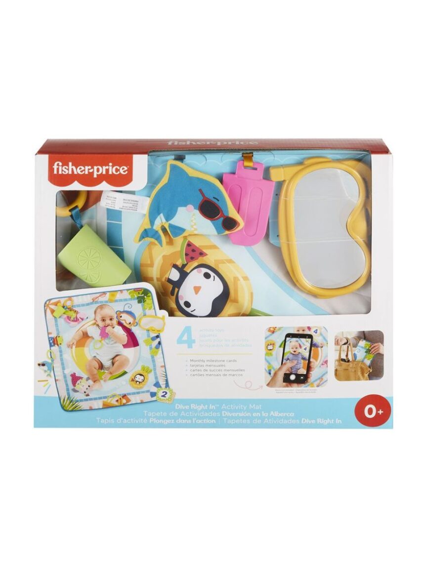 Mattel fisher price μεγάλο πάπλωμα δραστηριοτήτων grr44 - Fisher-Price