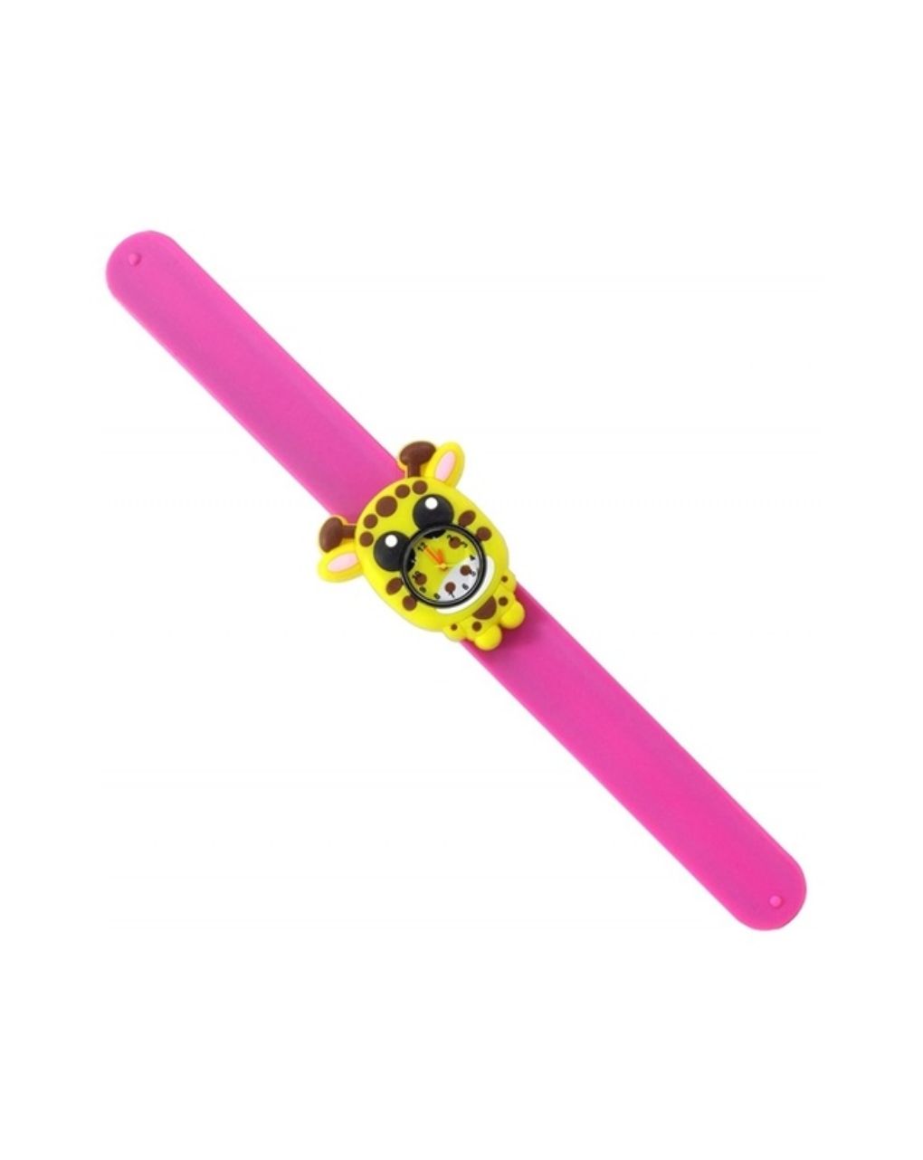 Wacky watches παιδικό ρολόι με λουράκι σιλικόνης slap καμηλοπάρδαλη 14482312 - Wacky Watches