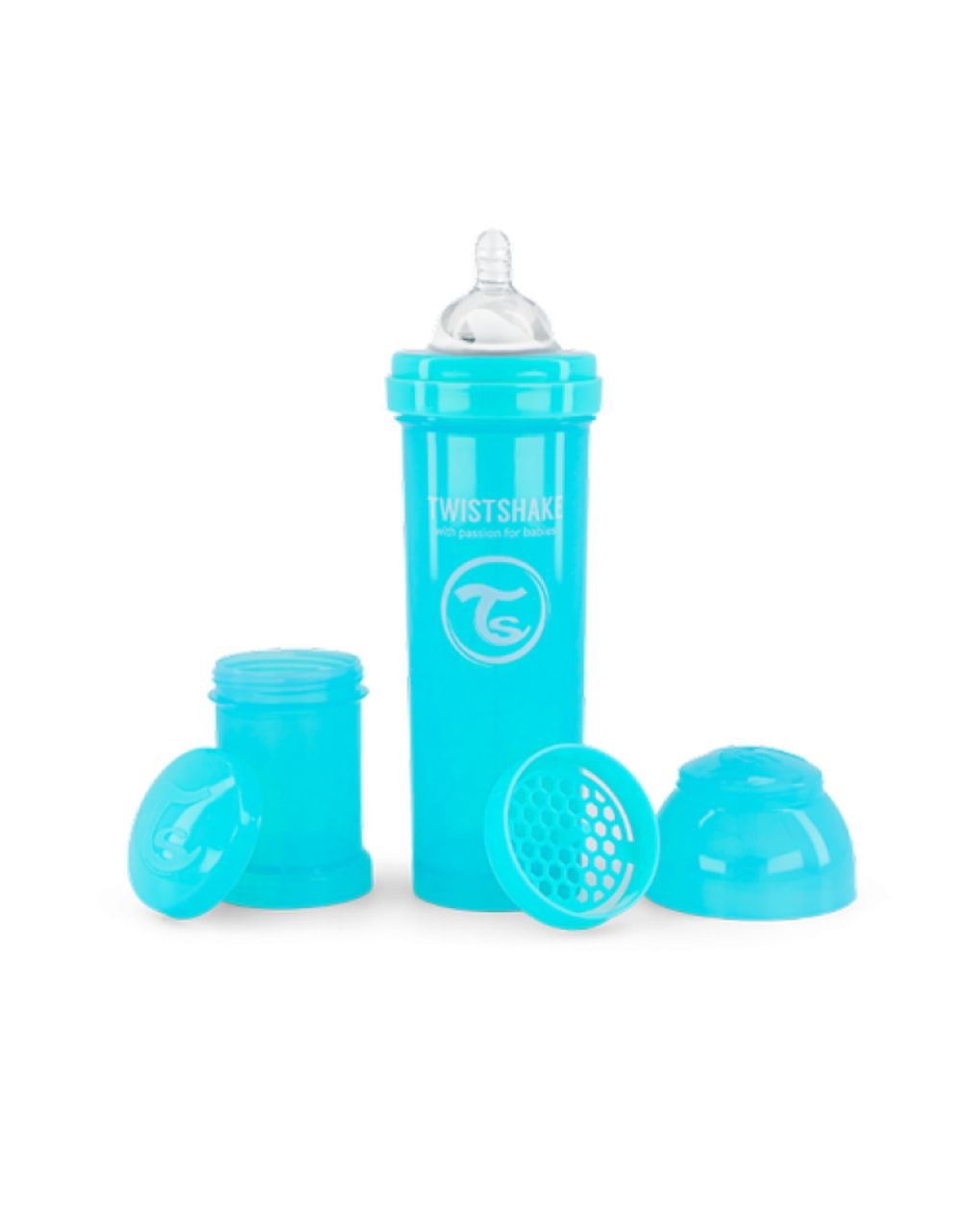 Twistshake μπιμπερό κατά των κολικών 330ml pastel blue 32-08-78262 - Twistshake