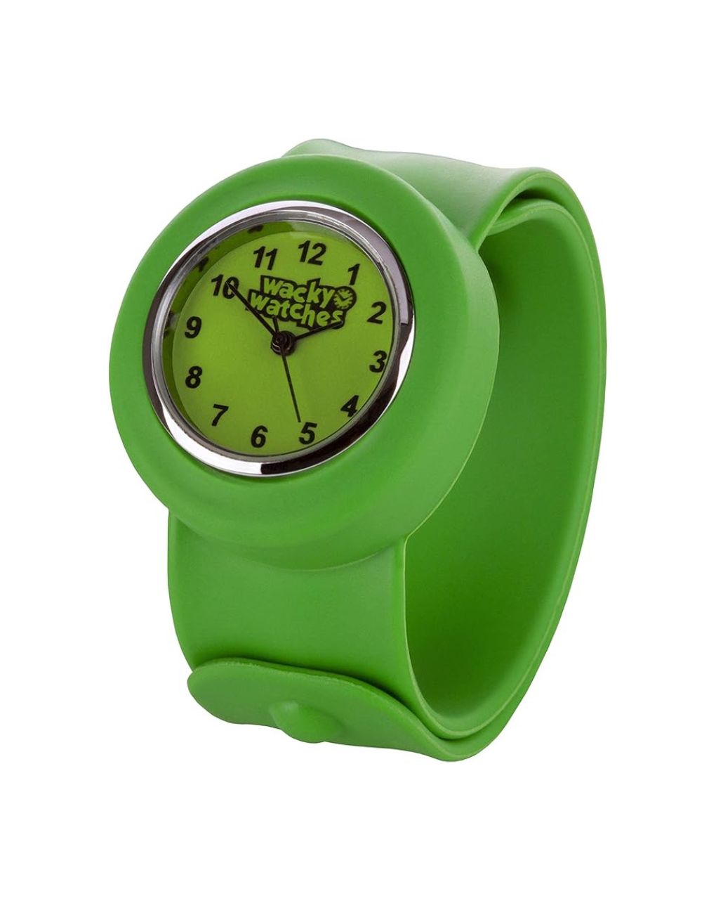 Wacky watches παιδικό ρολόι με λουράκι σιλικόνης slap πράσινο 14482281 - Wacky Watches
