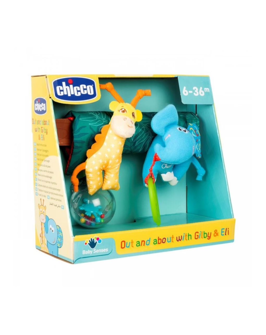 Chicco out and about with gilby and eli παιχνίδι καροτσίου y03-10060-00 - Chicco