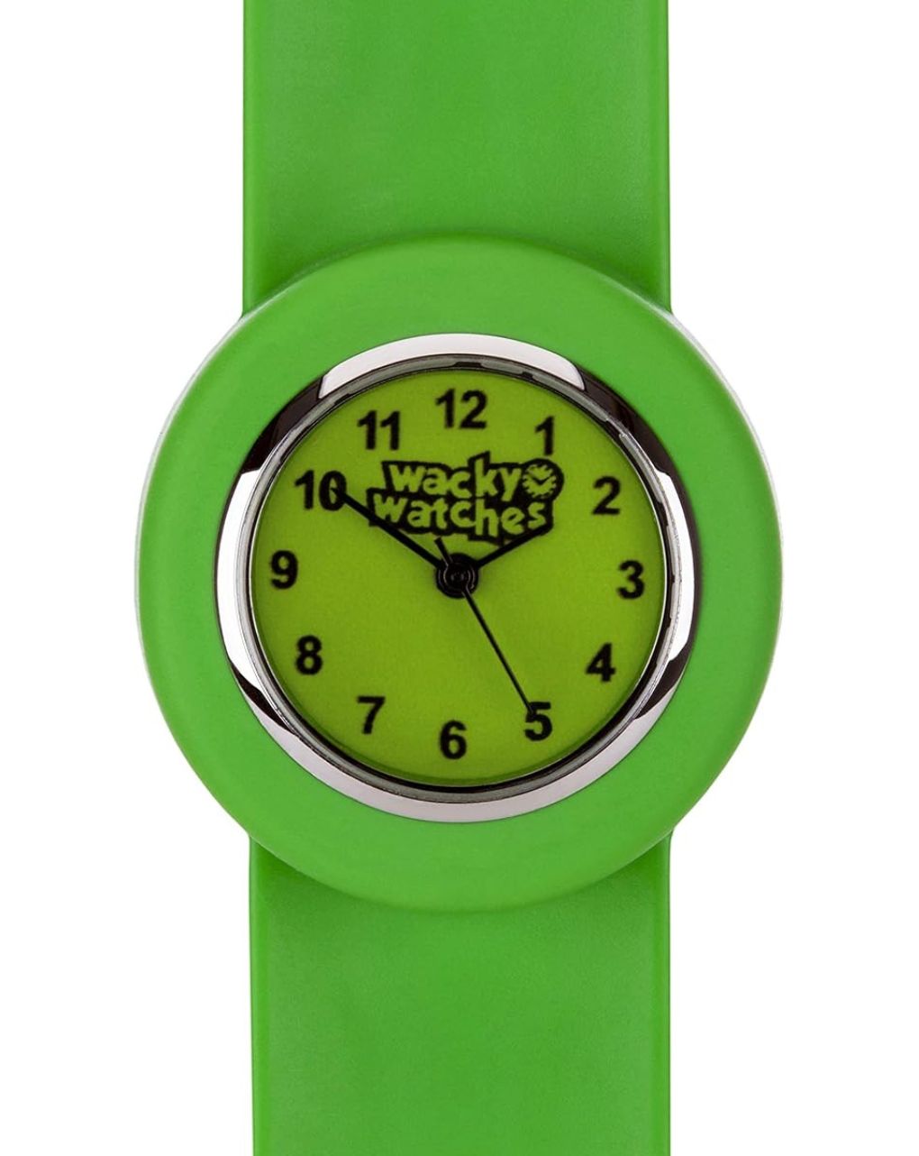 Wacky watches παιδικό ρολόι με λουράκι σιλικόνης slap πράσινο 14482281 - Wacky Watches