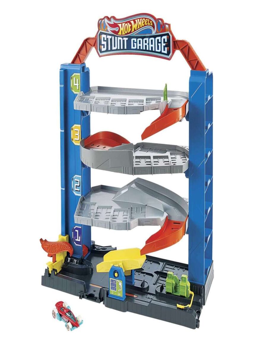 Hot wheels λαμπάδα city stunt γκαράζ play set gnl70 - Hot wheels