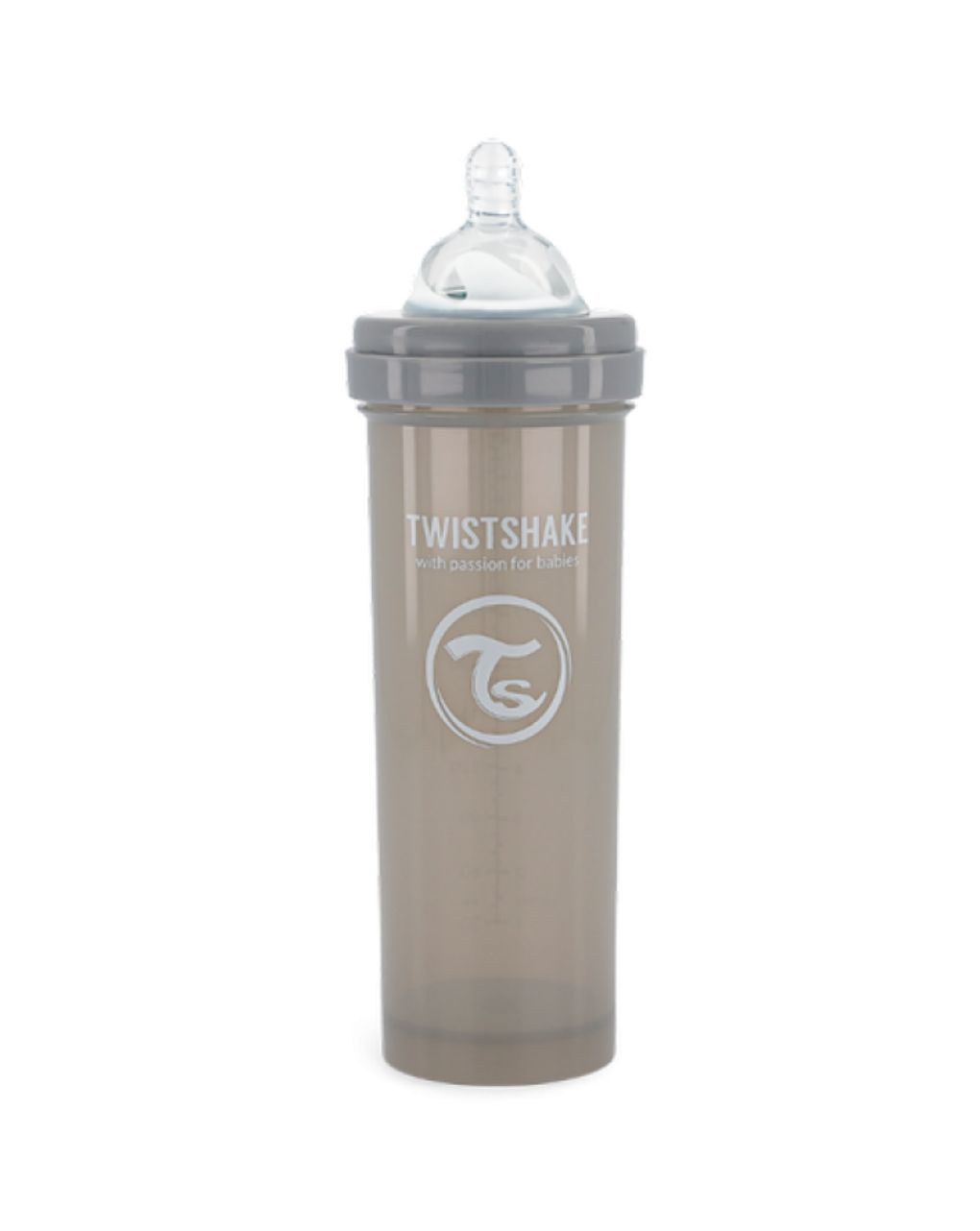 Twistshake μπιμπερό κατά των κολικών 330ml pastel grey 32-08-78266 - Twistshake