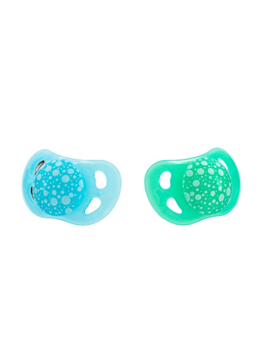 Twistshake σετ 2 πιπίλες 0-6m pastel blue green 32-08-78285 - Twistshake
