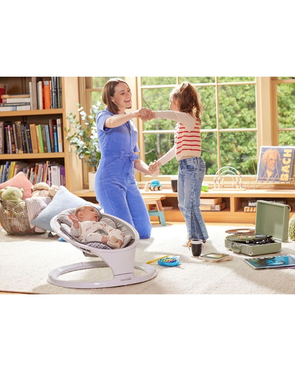 Munchkin ριλάξ baby swing 51821 - Munchkin