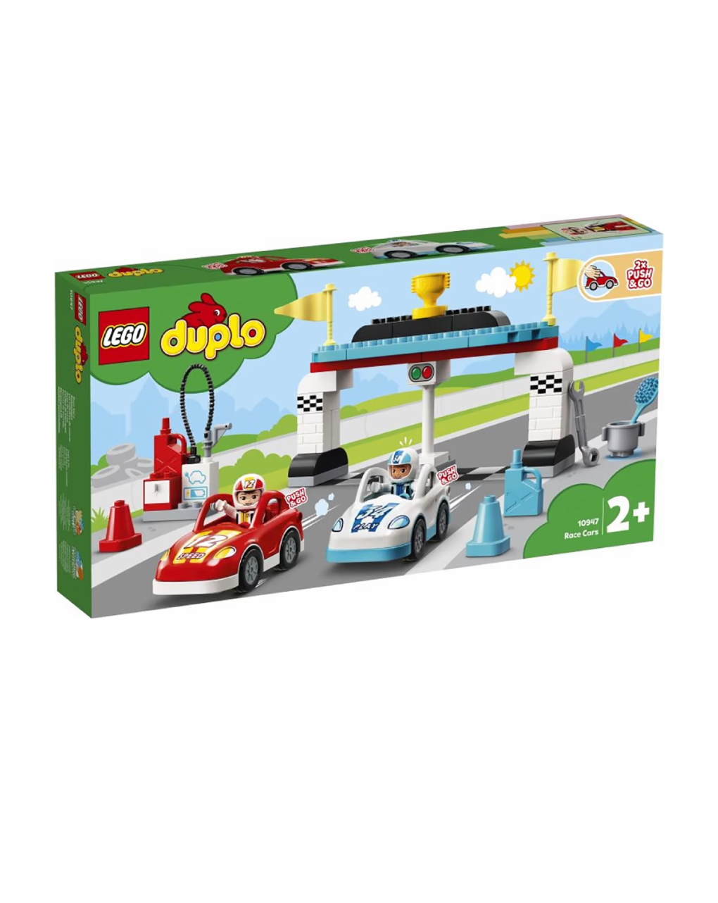 Lego duplo town αγωνιστικά αυτοκίνητα 10947 - Lego, LEGO DUPLO