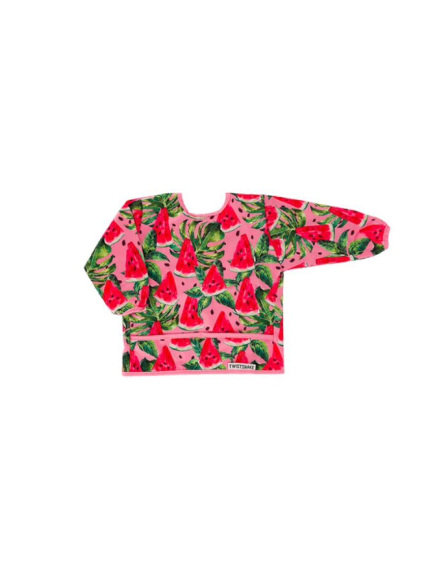Twistshake μακρυμάνικη σαλιάρα watermelon 32-08-78512 - Twistshake