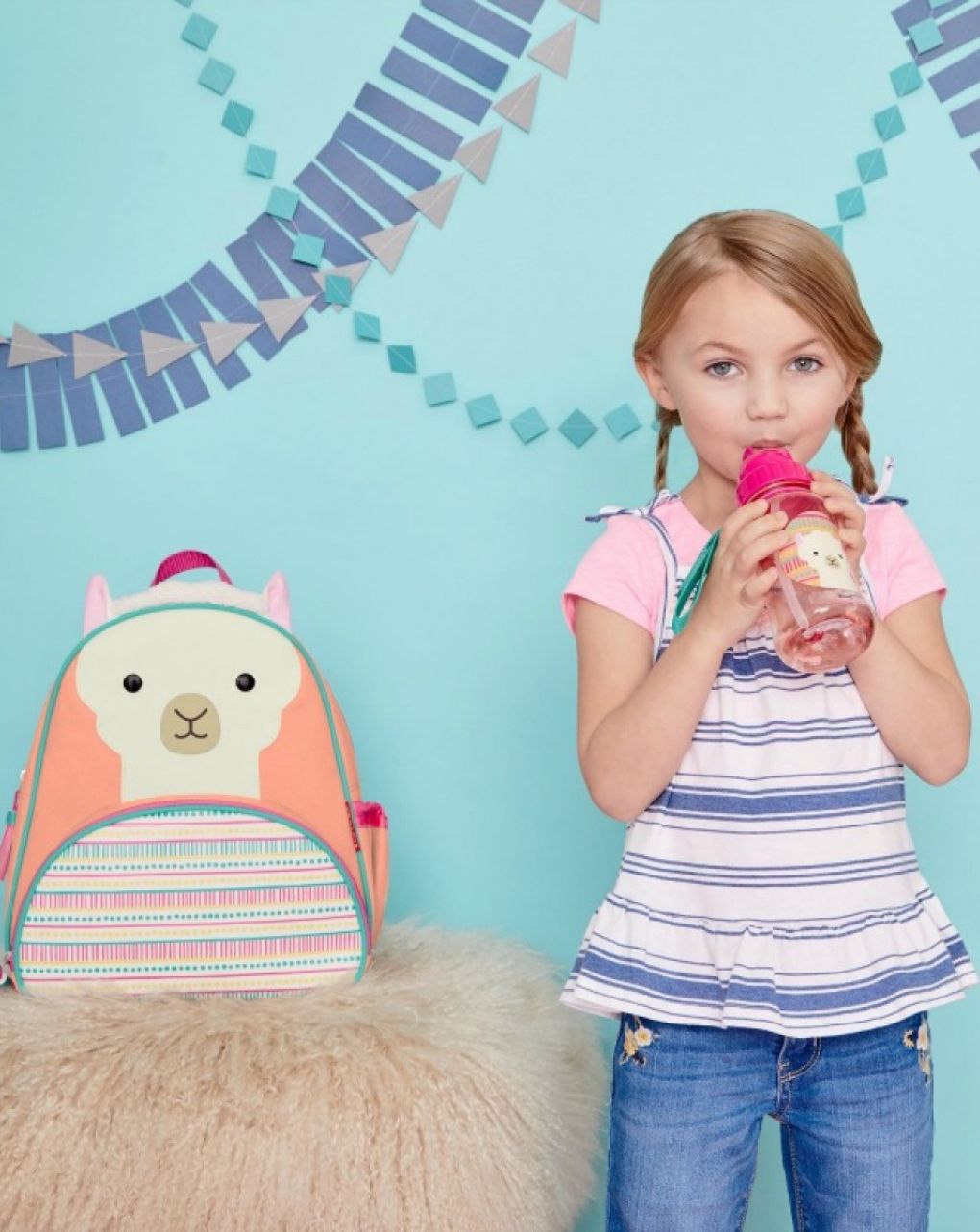 Skip hop zoo παιδική τσάντα πλάτης llama 29-2902001-28 - SKIP HOP