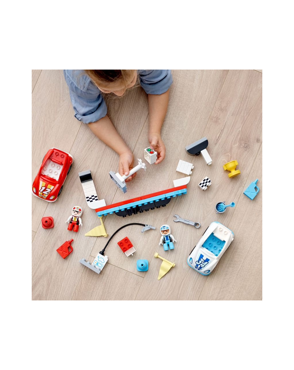 Lego duplo town αγωνιστικά αυτοκίνητα 10947 - Lego, LEGO DUPLO