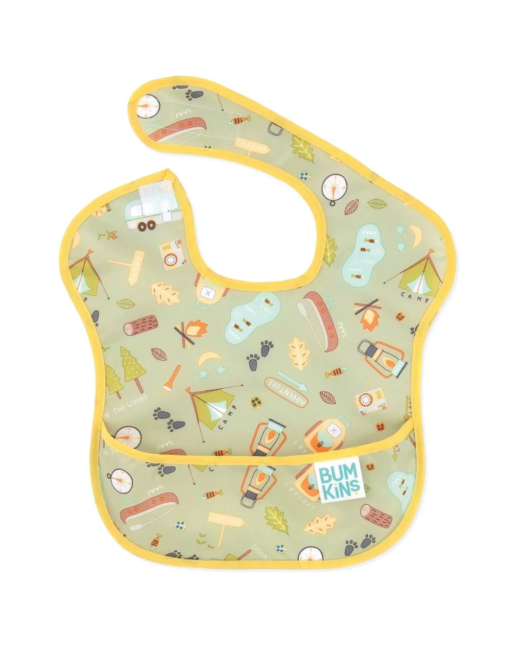 Bumkins αδιάβροχη σαλιάρα camping 6-24m 330363