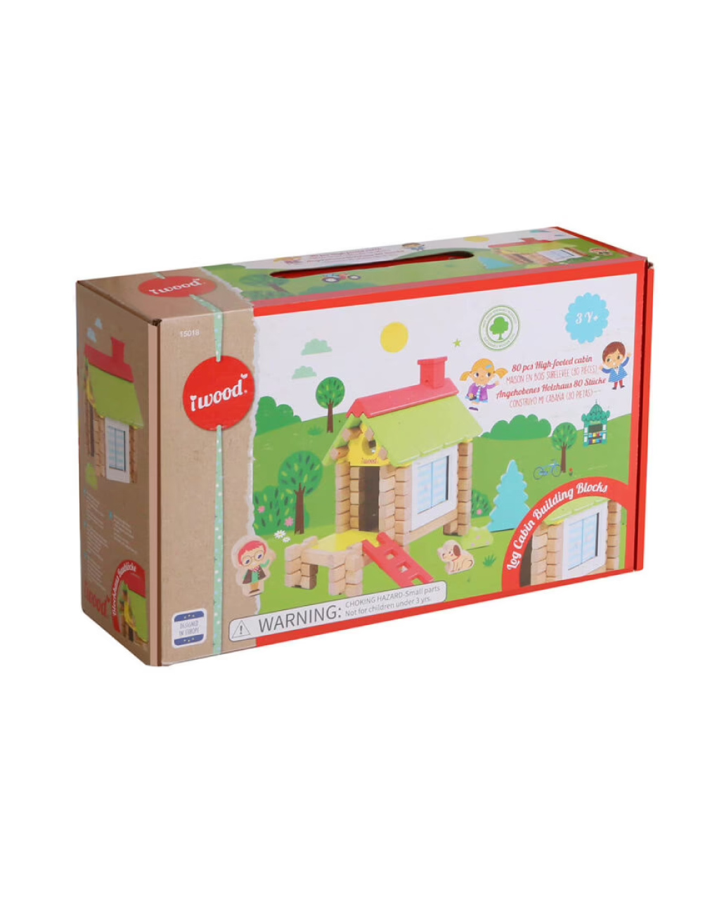 Iwood high-footed cabin w15018