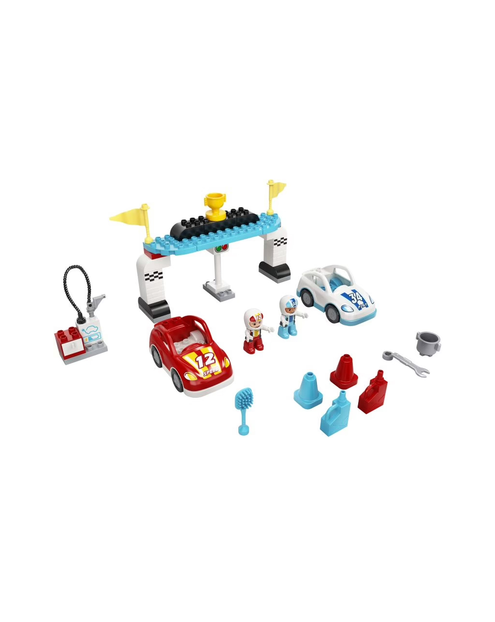 Lego duplo town αγωνιστικά αυτοκίνητα 10947 - Lego, LEGO DUPLO