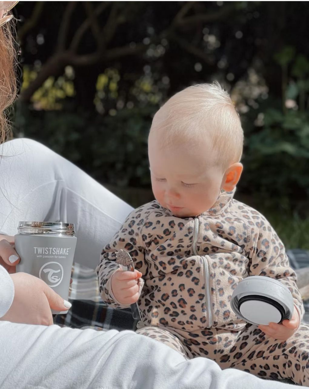 Twistshake ισοθερμικό δοχείο φαγητού 350ml pastel grey 32-08-78751 - Twistshake