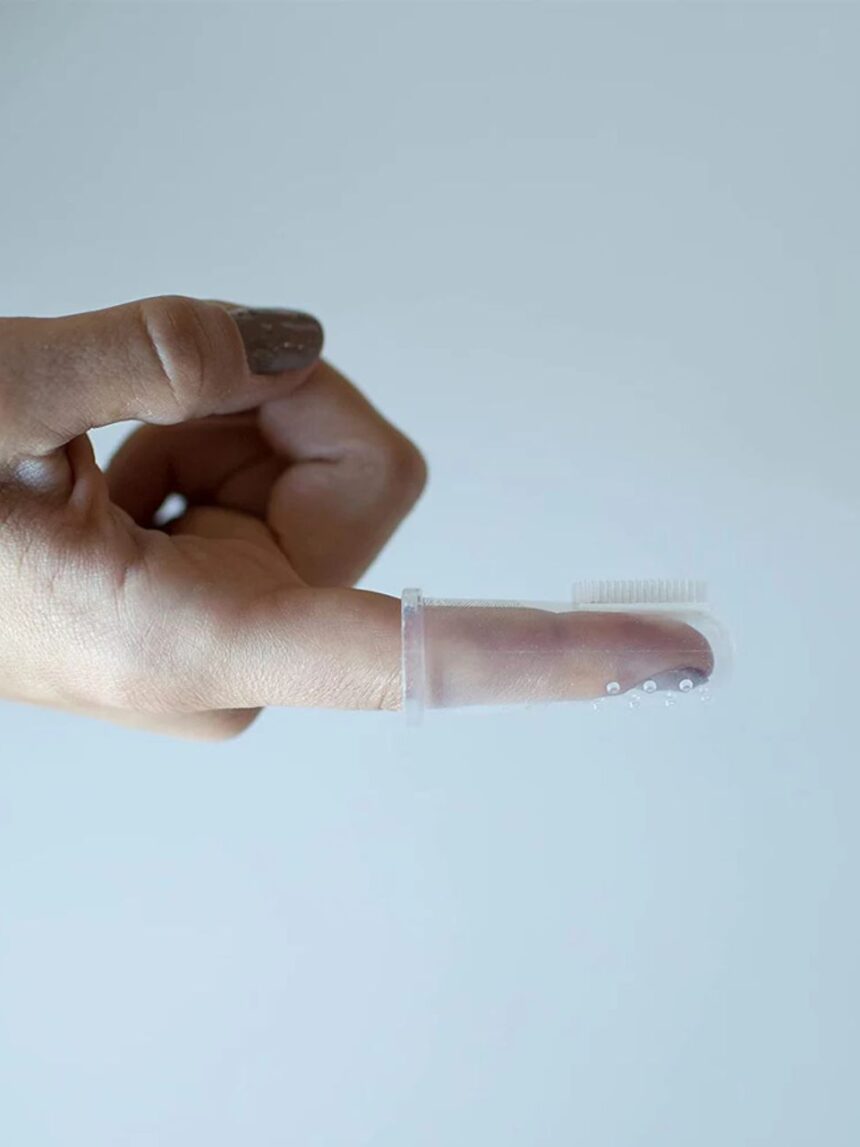 Dr. brown's βρεφική δακτυλική οδοντόβουρτσα σιλικόνης 3m+ 112.70.1hc.248 - Dr Browns