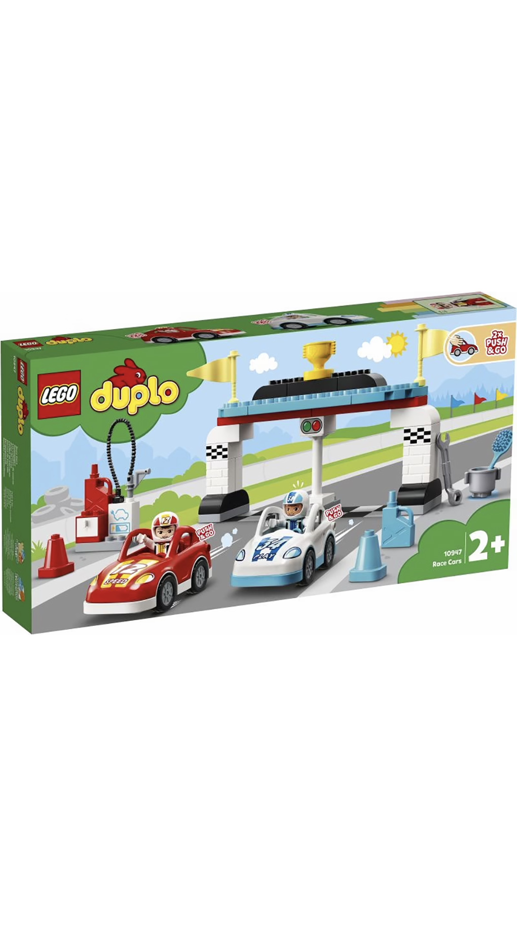 Lego duplo town αγωνιστικά αυτοκίνητα 10947