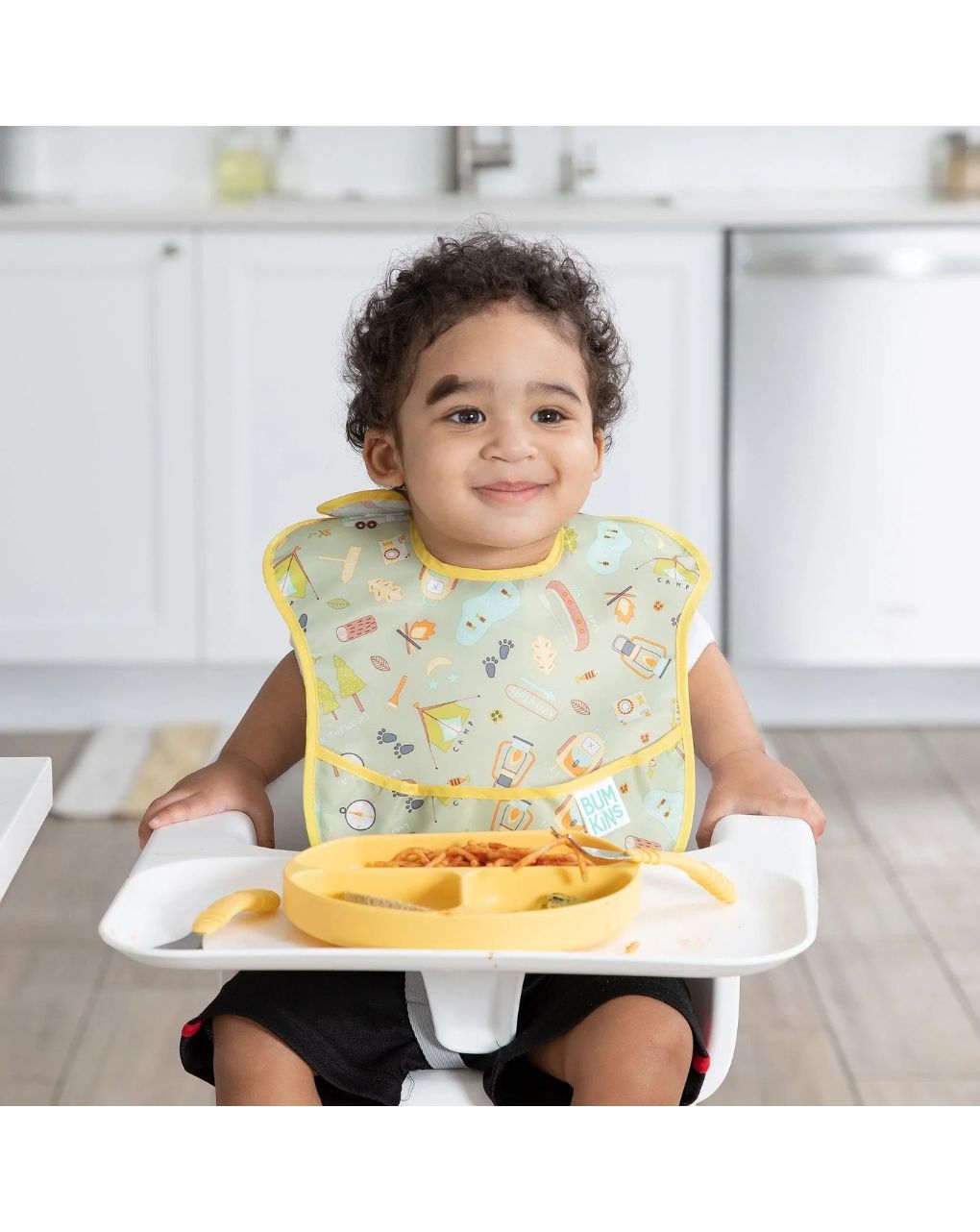 Bumkins αδιάβροχη σαλιάρα camping 6-24m 330363 - BUMKINS