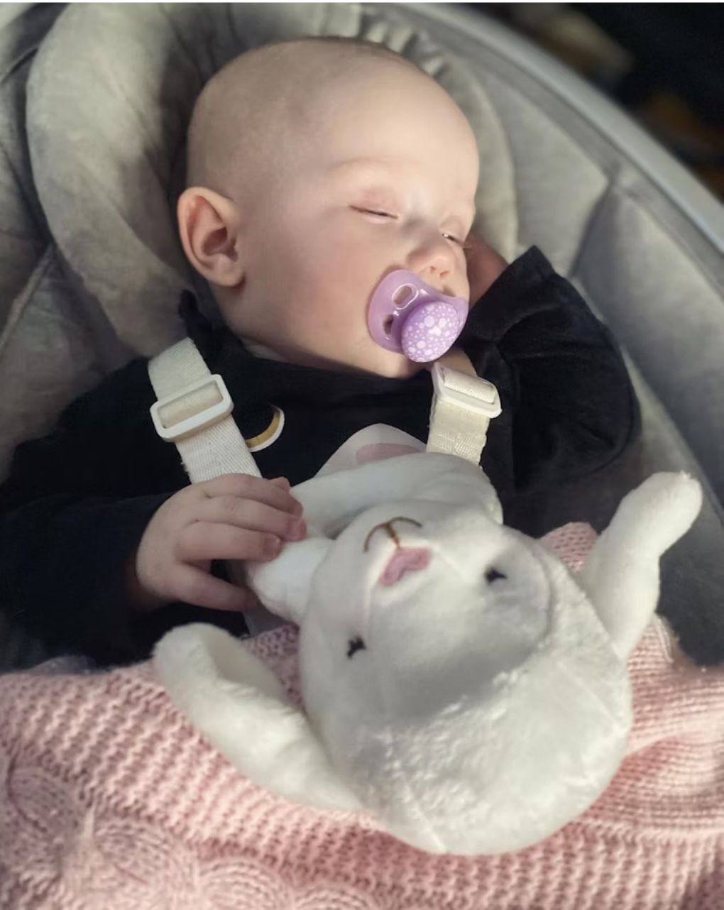 Twistshake σετ πιπίλες 6m+ pastel pink purple 32-08-78289 - Twistshake