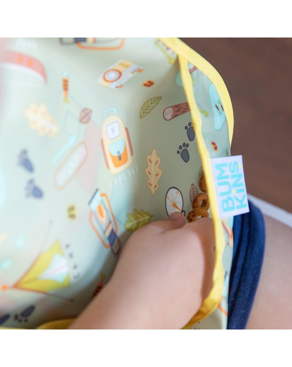 Bumkins αδιάβροχη σαλιάρα camping 6-24m 330363 - BUMKINS